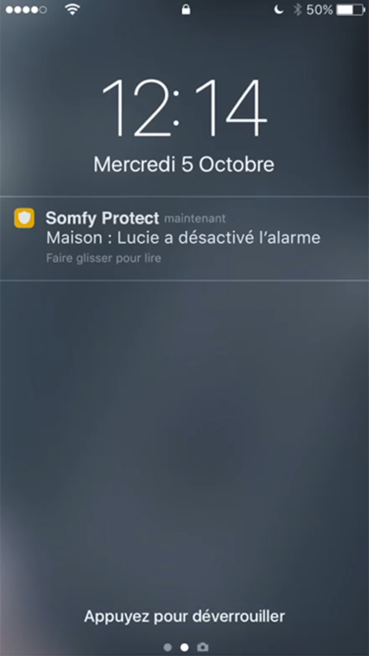 Arrivé de la voiture