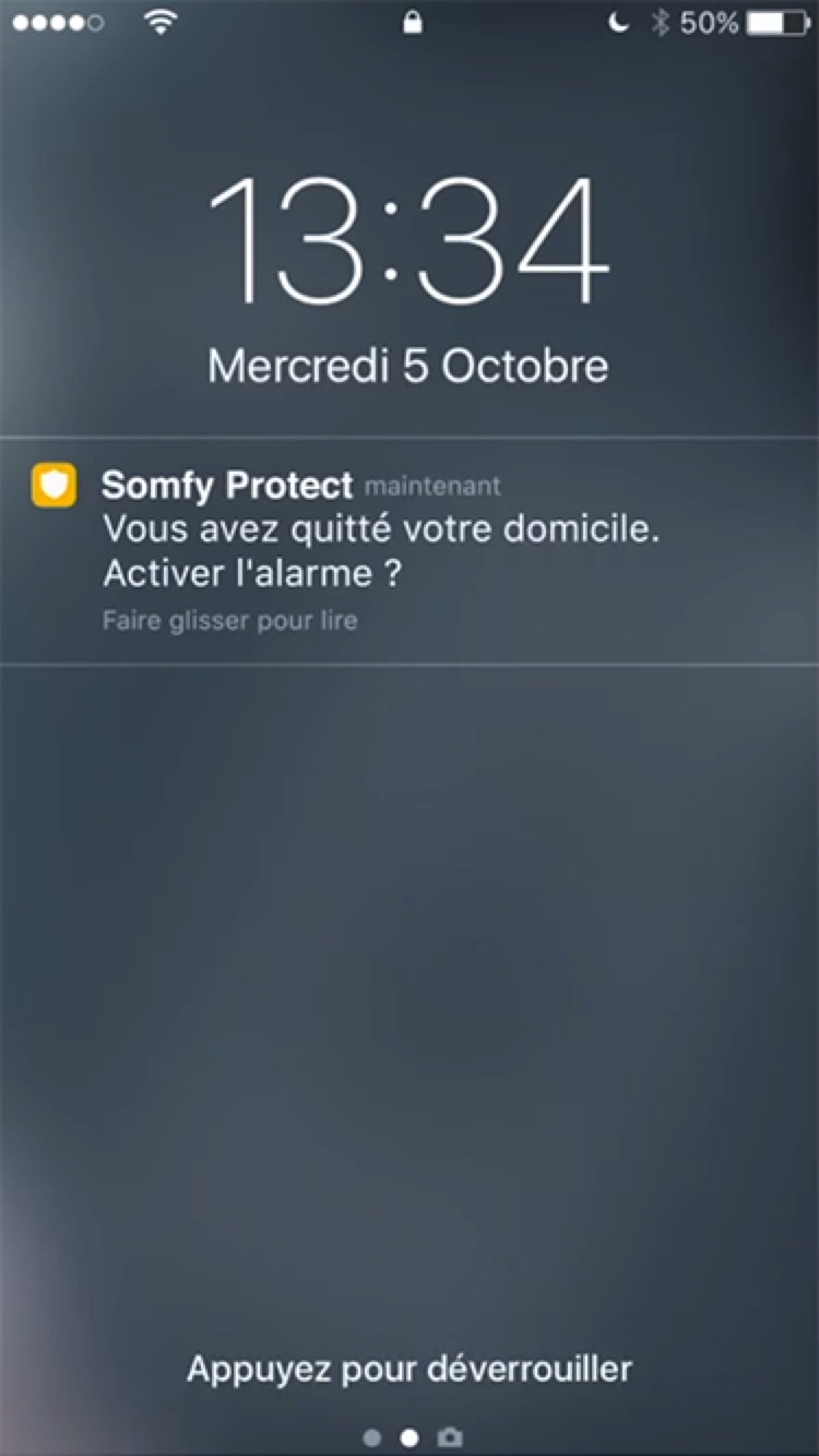 Départ de la voiture